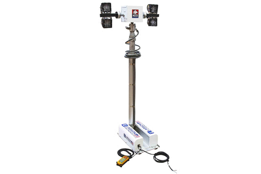 Larson 240W Vehicle Roof Mount Tower LED Light - (4) LED Lamps - 12V DC - Remote Rotation - 13.5'