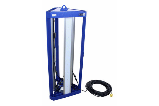 Larson Portable Work Area Flood Lighting System - 360° Area Lighting System - 480 Watts - 57,600 Lumens