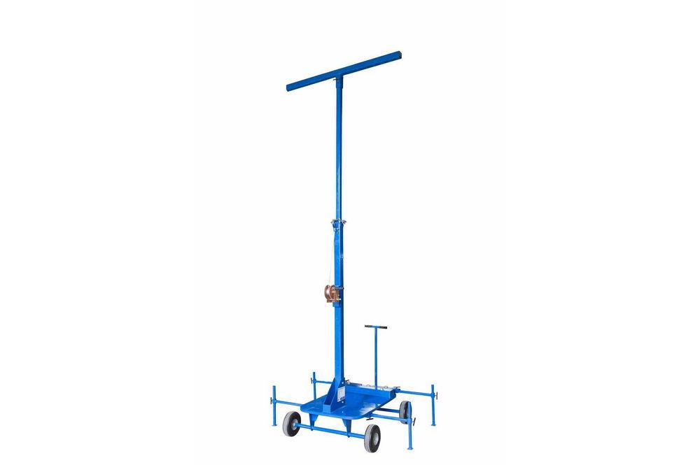 Crank Up Mini Light Tower - Wheeled Cart Base - 7'-12' Light Mast