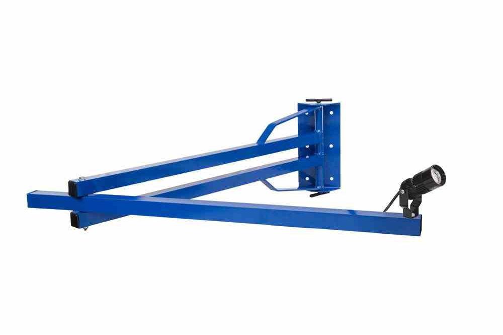 18W Work Area LED Dock Light - 42" Swing Arm - 1530 Lumens - 120-277VAC - Weatherproof Switch