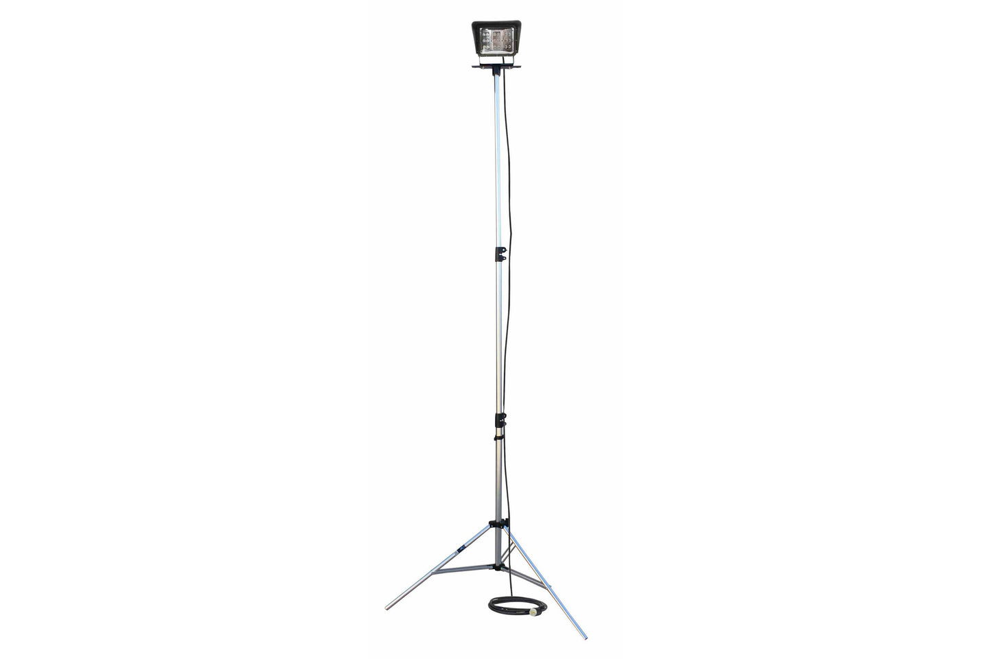 Larson 60 Watt Color Changing LED Flood Light on Telescoping Tripod - Extends 3.5' to 10' - 120-277V AC