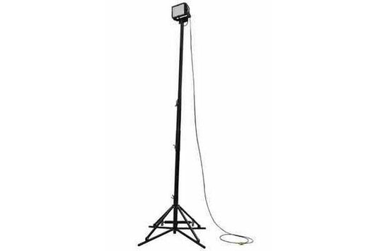 150 Watts LED Work Area Light- 30 LEDS - Quadpod Mount - 200 ft cord - 12 foot height