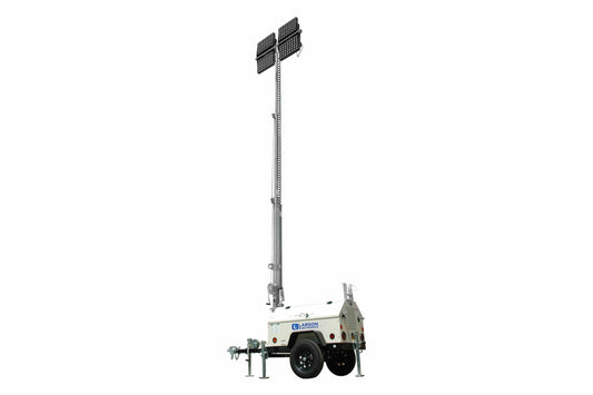 Larson 6kW Generator - Water Cooled Diesel Engine - 30' Telescoping Tower - (4) LED Lamps