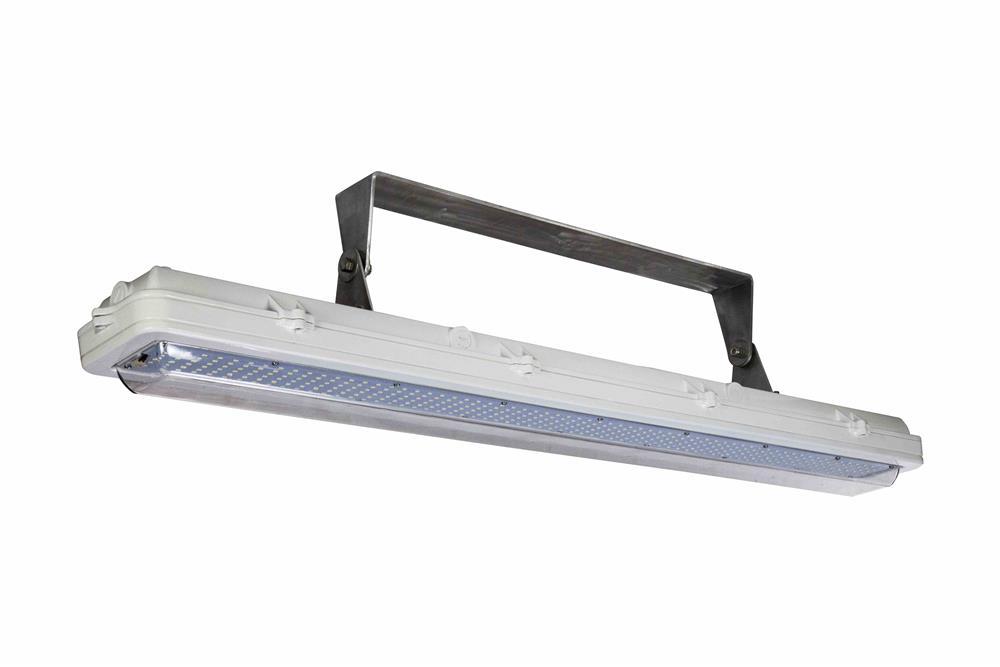 136W Wash Down LED Light - 120/277V AC - Food Safe - IP66 Rated - Trunnion Mount
