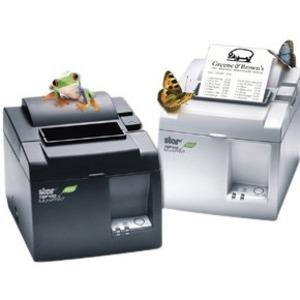 Star Micronics Thermal Printer TSP143IIIW GY US - WLAN - Gray - Receipt Printer - 250 mm/sec - Monochrome - Auto Cutter