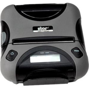 Star Micronics SM-T300DB50 US GRY Direct Thermal Printer - Portable - Receipt Print - Serial - Bluetooth - 2.83" Print Width - 75 mm/s Mono - 203 dpi - 3.15" (80 mm) Label Width