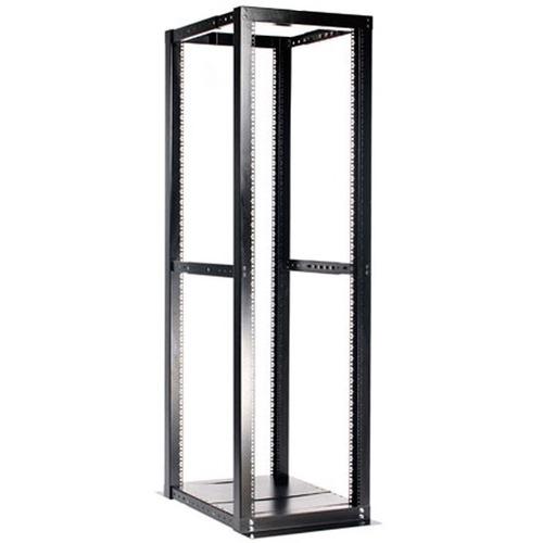 Startech Directship StarTech.com 42U 4 Post Open Frame Server Rack - Adjustable Floor Standing Data Rack - Computer / Network Cabinet (4POSTRACKBK) - Store your servers, network and telecommunications equipment in this adjustable 42U open-frame rack - fo