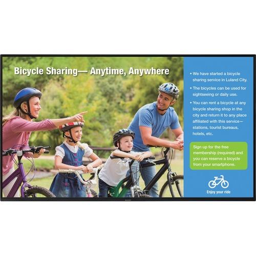 Sharp 80IN 4K COMMERCIAL LED TV 3840X2160 4000:1 2XHDMI