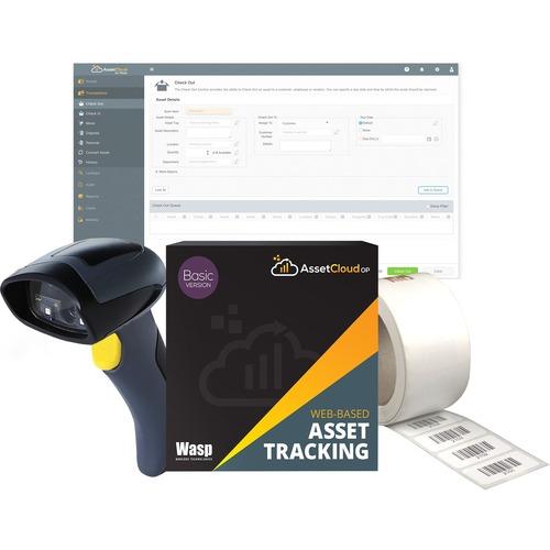 Wasp WWS650 Handheld Barcode Scanner - Wireless Connectivity - 1D, 2D - Linear - Stand Included