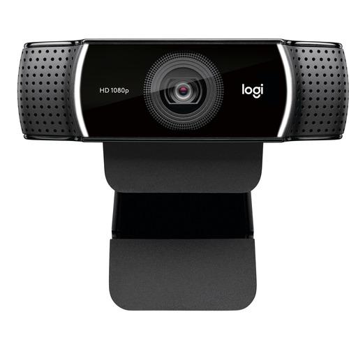 Logitech C922 Webcam - 2 Megapixel - 60 fps - USB 2.0 - 1920 x 1080 Video - Auto-focus - Microphone - Computer, Smartphone