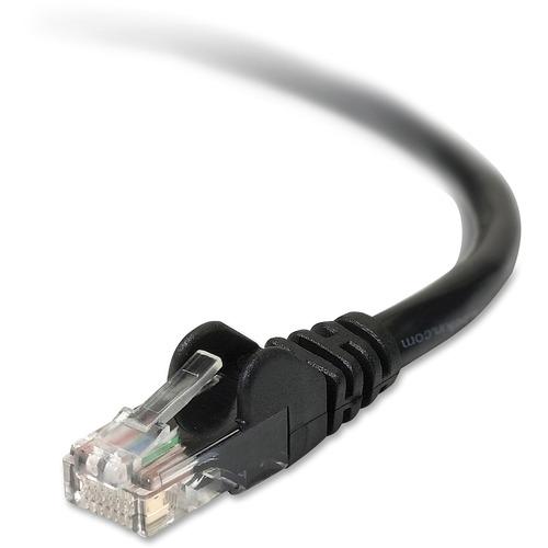 Belkin Cat6 Cable - RJ-45 Male - RJ-45 Male - 3.05m - Black
