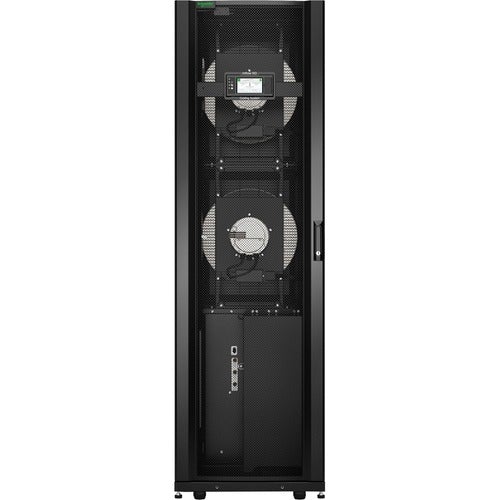 Schneider Electric APC by Schneider Electric InRow RD, 600mm Air Cooled, 200-240V, 50/60Hz - 1887.79 L/s - Rack-mountable - Black - IT - Black - Air Cooler - 42U - 240 V AC