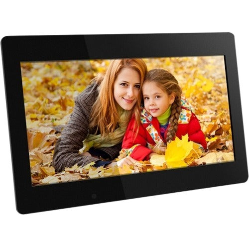 Aluratek 18.5 inch Digital Photo Frame with 4GB Built-in Memory - 18.5" LCD Digital Frame - Black - 1366 x 768 - Cable - Slideshow, Calendar, Clock, Alarm - Built-in 4 GB - Built-in Speaker - USB - Desktop, Wall Mountable