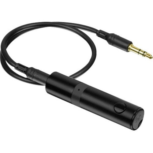 Aluratek Bluetooth Audio Receiver with Built-in Microphone - 33 ft (10058.40 mm) - Portable