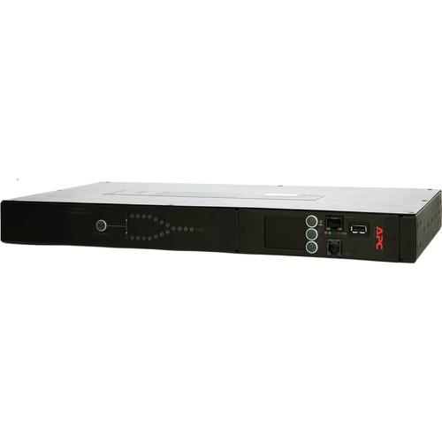 Schneider Electric APC by Schneider Electric Rack ATS, 208V, 12A, C14 in, (12) C13 Out - 12 x IEC 60320 C13 - 208 V AC - 12 A
