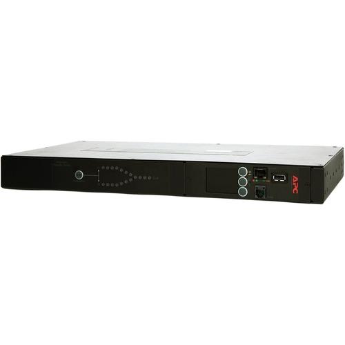 Schneider Electric APC by Schneider Electric RACK ATS, 120V, 20A, L5-20 IN, (10) 5-20R Out - 10 x NEMA 5-20R - 120 V AC - 20 A