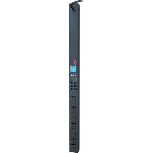 Schneider Electric APC by Schneider Electric Metered Rack PDU - Metered - NEMA 5-15P - 10 x NEMA 5-15R - 120 V AC - 1.44 kW - 0U - Horizontal/Vertical - Rack-mountable