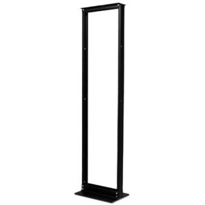 Schneider Electric NetShelter Rack Frame - For Networking - 45U Rack Height x 19" (482.60 mm) Rack Width - Black - Aluminum - 340.91 kg Static/Stationary Weight Capacity