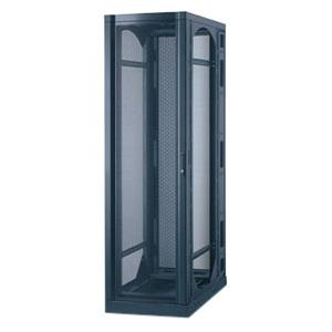 Schneider Electric NetShelter VX Seismic 42U Enclosure w/out Sides Black - For Server, Storage - 42U Rack Height x 19" (482.60 mm) Rack Width - Floor Standing - Black - 454.55 kg Static/Stationary Weight Capacity