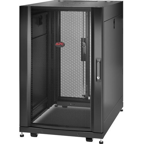 Schneider Electric APC by Schneider Electric NetShelter SX 18U Server Rack Enclosure 600mm x 900mm w/ Sides Black - For Server, Storage - 18U Rack Height x 19" (482.60 mm) Rack Width x 29.75" (755.65 mm) Rack Depth - Floor Standing - Black - 1023 kg Dyna