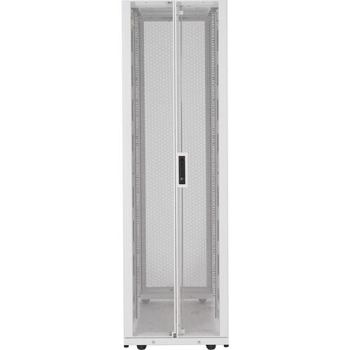 Schneider Electric APC by Schneider Electric NetShelter SX 42U 600mm Wide x 1070mm Deep Enclosure with Sides White - For Storage, Server - 42U Rack Height x 19" (482.60 mm) Rack Width x 36.02" (915 mm) Rack Depth - White - 1022.73 kg Dynamic/Rolling Weig