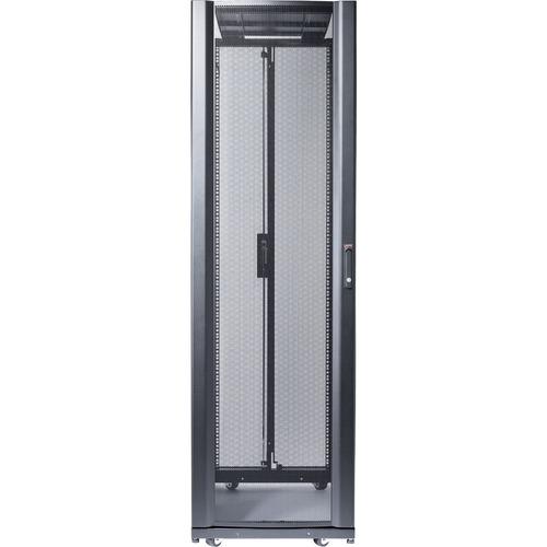 Schneider Electric APC by Schneider Electric NetShelter SX AR3100X605 Rack Cabinet - 42U Rack Height - Black - 1363.50 kg Maximum Weight Capacity