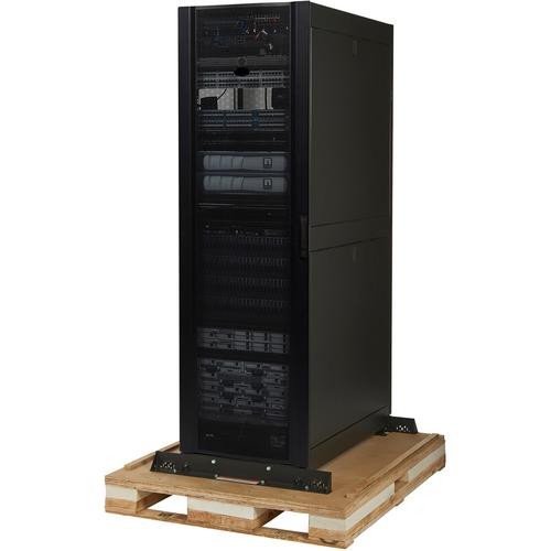 Schneider Electric APC by Schneider Electric NetShelter SX AR3105SP Rack Cabinet - For Server, Storage - 45U Rack Height x 19" (482.60 mm) Rack Width x 36.02" (914.91 mm) Rack Depth - Black, Black - 1020.58 kg Dynamic/Rolling Weight Capacity - 1360.78 kg
