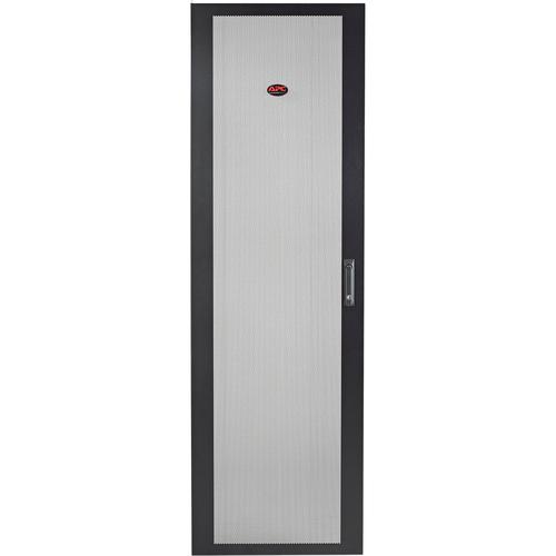 Schneider Electric APC by Schneider Electric NetShelter SV 42U 600mm Wide Perforated Flat Door Black - 42U Rack Height - External - Black