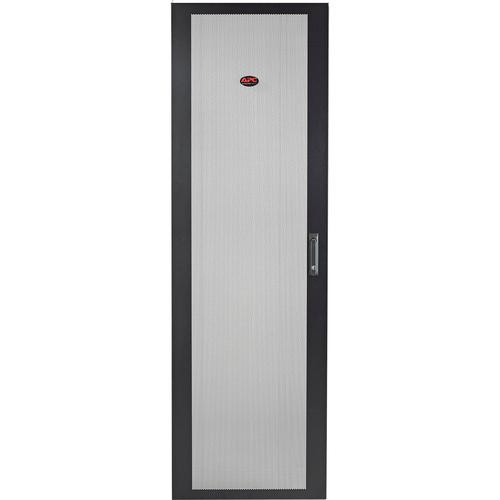 Schneider Electric APC by Schneider Electric NetShelter SV 48U 600mm Wide Perforated Flat Door Black - 48U Rack Height - External - Black