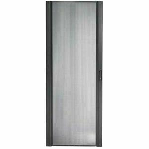 Schneider Electric APC by Schneider Electric NetShelter SX 42U Perforated Curved Door - Black - 75.40" (1915.16 mm) Height - 29.50" (749.30 mm) Width - 1.38" (35.05 mm) Depth