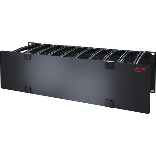 Schneider Electric APC by Schneider Electric Horizontal Cable Manager - Black - 3U Rack Height
