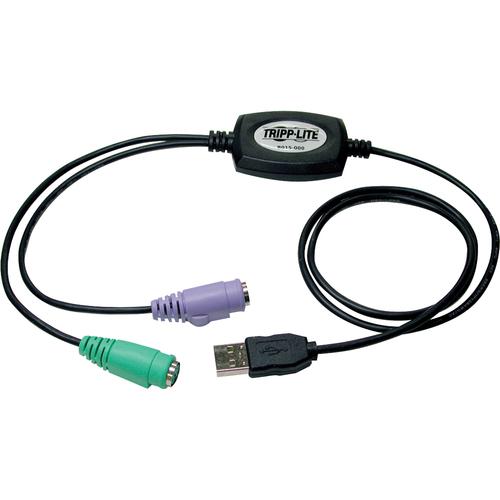 Tripp Lite USB to PS/2 Adapter - Type A Male USB