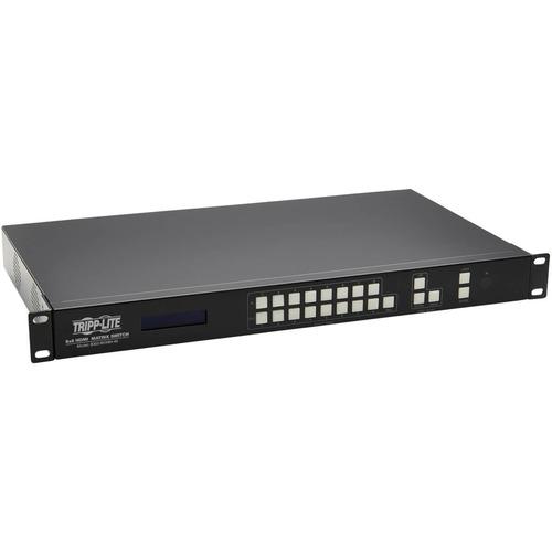 Tripp Lite B302-8HX8H-4K 8x8 HDMI Matrix Switch/Splitter - 4096 x 2160 - 4K - Twisted Pair - 8 x 8 - 8 x HDMI Out