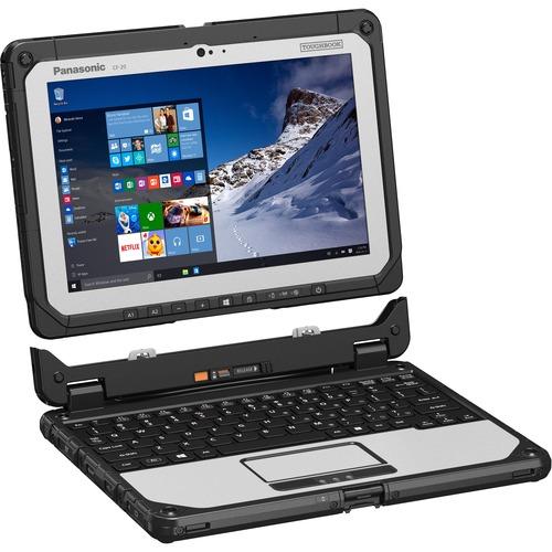 Panasonic Toughbook CF-20 CF-20G0247VM 10.1" Touchscreen 2 in 1 Notebook - 1920 x 1200 - Intel Core i5 (7th Gen) i5-7Y57 Dual-core (2 Core) 1.20 GHz - 8 GB RAM - 256 GB SSD - Windows 10 Pro - Intel HD Graphics 615 - In-plane Switching (IPS) Technology -