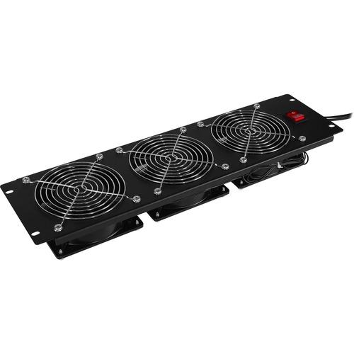 Cyber Power CyberPower Carbon CRA12003 Fan Tray - 3 Fan - 6.8 m³/minBlack