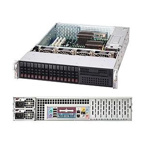 Super Micro Supermicro SuperChassis SC219A-R920LPB Rackmount Enclosure - Rack-mountable - Black - 2U - 17 x Bay - 4 x Fan(s) Installed - 2 x 920 W - EATX Motherboard Supported - 7 x Fan(s) Supported - 2 x External 5.25" Bay - 16 x External 2.5" Bay - 7x