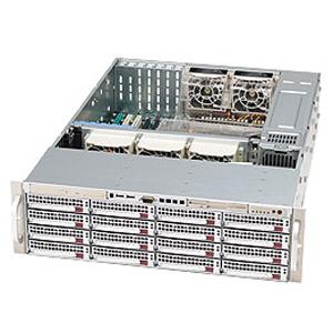 Super Micro Supermicro SC836E2-R800B Chassis - Rack-mountable - Black