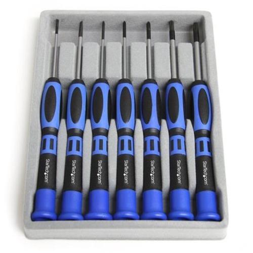 StarTech.com 7 Piece Precision Screwdriver Computer Tool Kit - Provides 7 precision screwdrivers for almost any computer maintenance/repair need - screwdriver tool kit - computer screwdrivers - precision screwdriver -precision screwdriver set