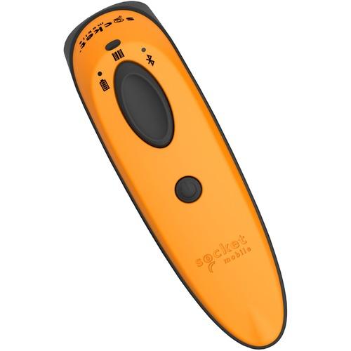 Socket Communication Socket Mobile DuraScan D760 Handheld Barcode Scanner - Wireless Connectivity - 19.50" (495.30 mm) Scan Distance - 1D, 2D - Imager - Bluetooth - Construction Orange
