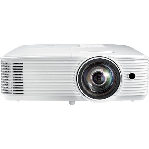 Optoma EH412ST 3D Short Throw DLP Projector - 16:9 - 1920 x 1080 - Front, Ceiling - 1080p - 4000 Hour Normal Mode - 10000 Hour Economy Mode - Full HD - 50,000:1 - 4000 lm - HDMI - USB - 3 Year Warranty - PuriLite