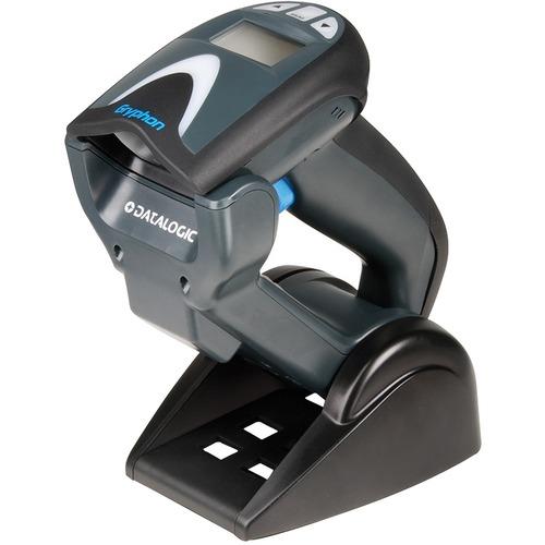 Datalogic Gryphon GM4130 Barcode Scanner Kit - Cable Connectivity - 325 scan/s - 1D - LED - Imager - Linear - Serial - Black