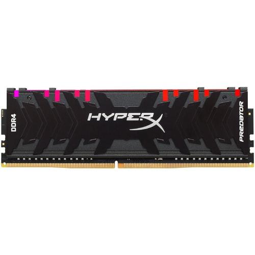 Kingston HyperX Predator 16GB (2 x 8GB) DDR4 SDRAM Memory Kit - For Desktop PC - 16 GB (2 x 8GB) - DDR4-3600/PC4-28800 DDR4 SDRAM - 3600 MHz - CL17 - 1.35 V - Non-ECC - Unbuffered - 288-pin - DIMM - Lifetime Warranty