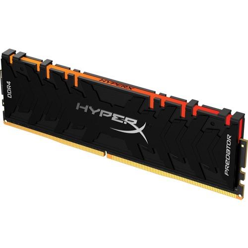 Kingston HyperX Predator 8GB DDR4 SDRAM Memory Module - For Desktop PC - 8 GB - DDR4-4000/PC4-32000 DDR4 SDRAM - 4000 MHz - CL19 - 1.35 V - Non-ECC - Unbuffered - 288-pin - DIMM - Lifetime Warranty
