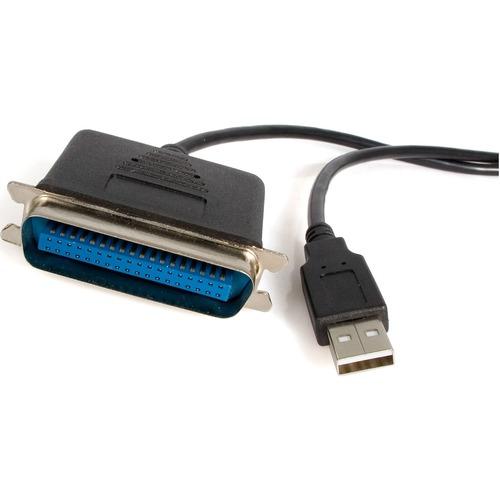 StarTech.com StarTech.com Parallel printer adapter - USB - parallel - 6 ft - Add a Centronics parallel port to your desktop or laptop PC through USB - usb to parallel adapter - usb to parallel printer - usb to parallel cable - usb to centronics - usb to