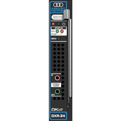 Amulet Hotkey DXR-Z4 Rack-mountable Zero ClientTeradici Tera2140 - 512 MB RAM - Ethernet - Network (RJ-45)