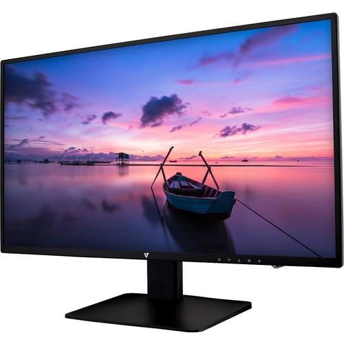 V7 L238E-2N 23.8" Full HD LED LCD Monitor - 16:9 - Black - 1920 x 1080 - 16.7 Million Colors - 250 cd/m‚² - 5 ms - DVI - HDMI - VGA - DisplayPort - Speaker