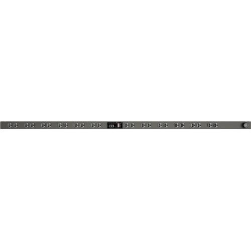 Vertiv Geist rPDU MN03E4B0-24D203-2ST5A0A10-S 24-Outlets PDU - Monitored - NEMA 5-20P - 24 x NEMA 5-20R - 120 V AC - Network (RJ-45) - Vertical - Rack-mountable - TAA Compliant