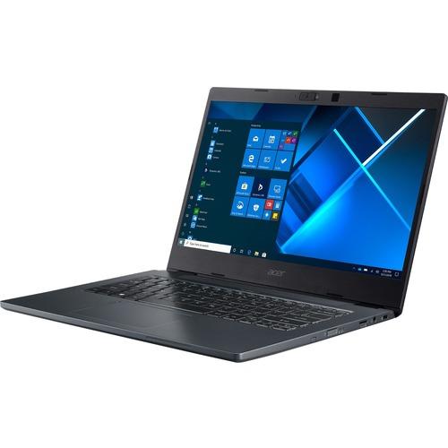 Acer TravelMate P4 P414-51 TMP414-51-58VH 14" Notebook - Full HD - 1920 x 1080 - Intel Core i5 (11th Gen) i5-1135G7 Quad-core (4 Core) 2.40 GHz - 8 GB RAM - 256 GB SSD - Slate Blue - Windows 10 Pro - Intel Iris Xe Graphics - In-plane Switching (IPS) Tech