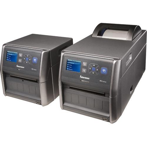 Intermec PD43 Desktop Direct Thermal/Thermal Transfer Printer - Monochrome - Label Print - Ethernet - USB - Bluetooth - 4.09" Print Width - 203.20 mm/s Mono - 203 dpi - Wireless LAN - 4.65" (118 mm) Label Width - 67.99" (1727 mm) Label Length