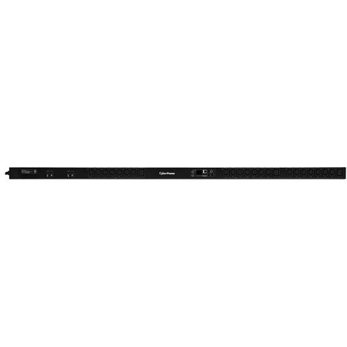 Cyber Power CyberPower PDU81105 24-Outlet PDU - Switched with Metered-by-Outlet - 21 x IEC 60320 C13, 3 x IEC 60320 C19 - 230 V AC - Network (RJ-45) - 0U - Rack-mountable